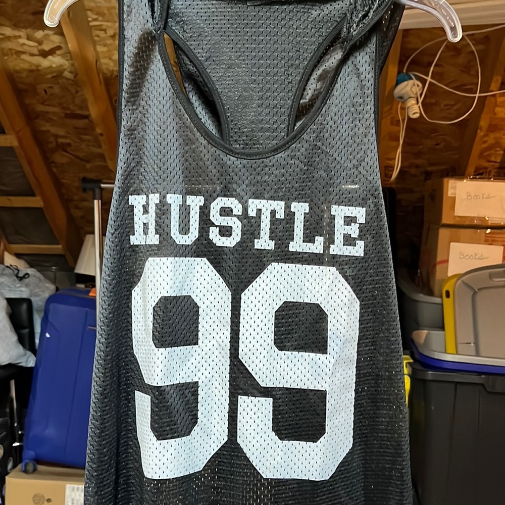 Hustle 99 jersey tank